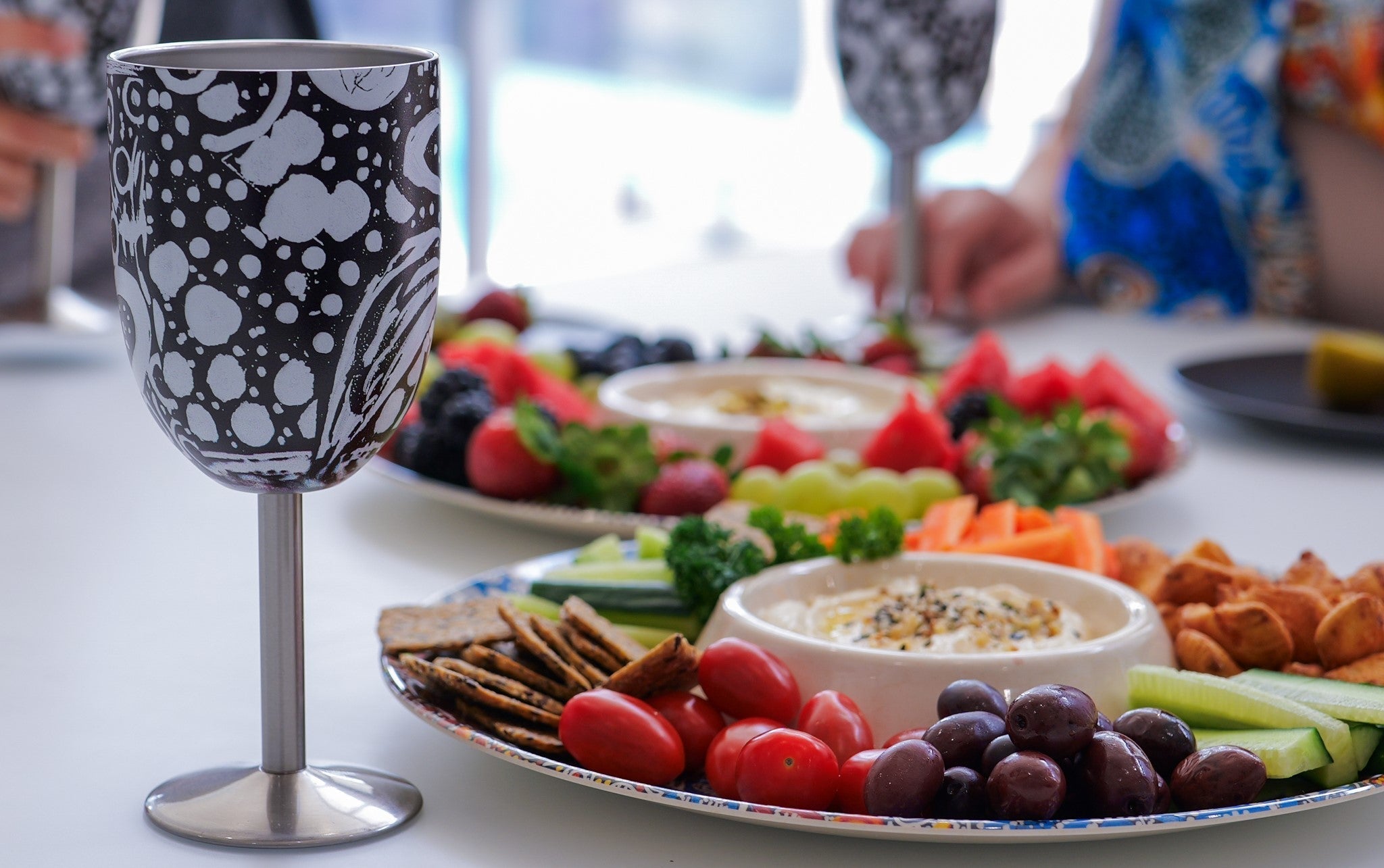 Stylish and modern home decor featuring decorative accessories, vases, and table pieces arranged in a cozy living room setting