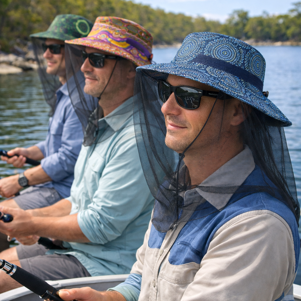 Hat with Fly Net