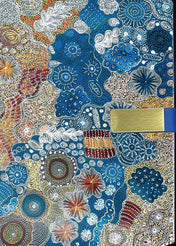 Notebook with aboriginal designs