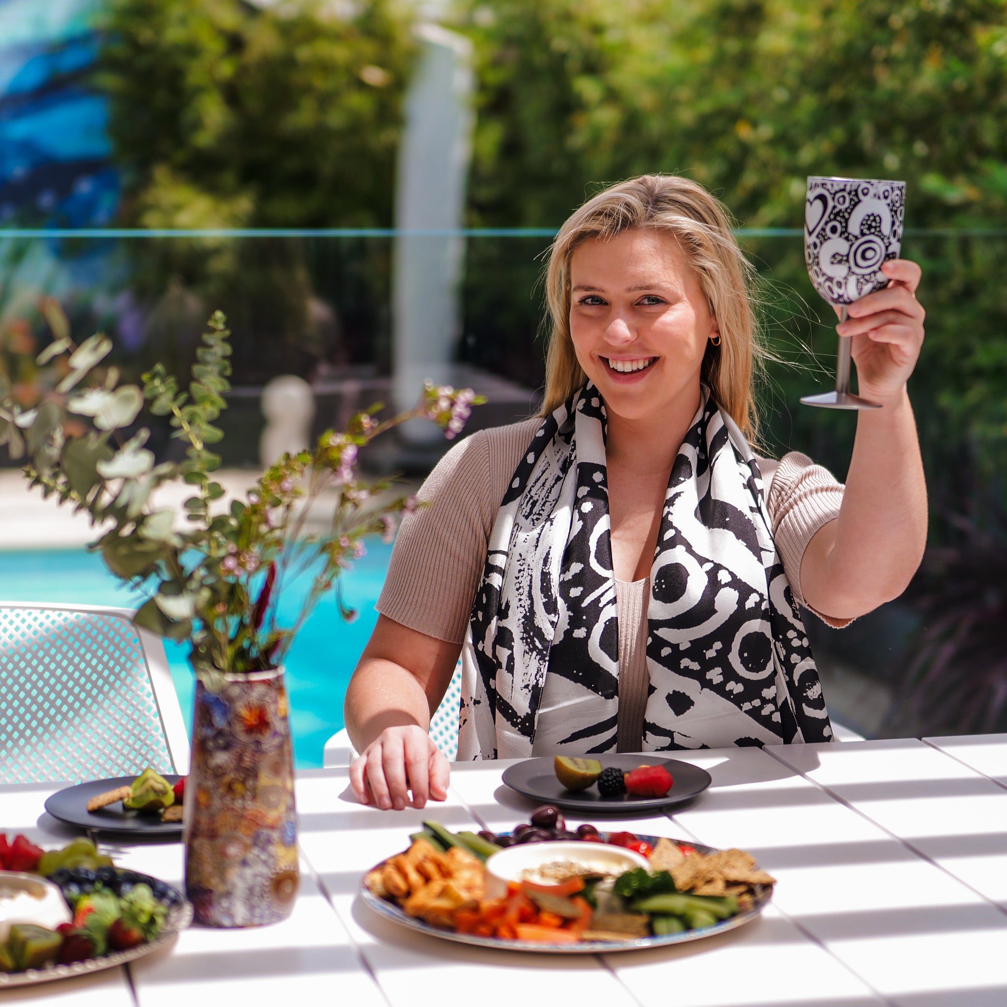 Stainless Steel Wine Glasses