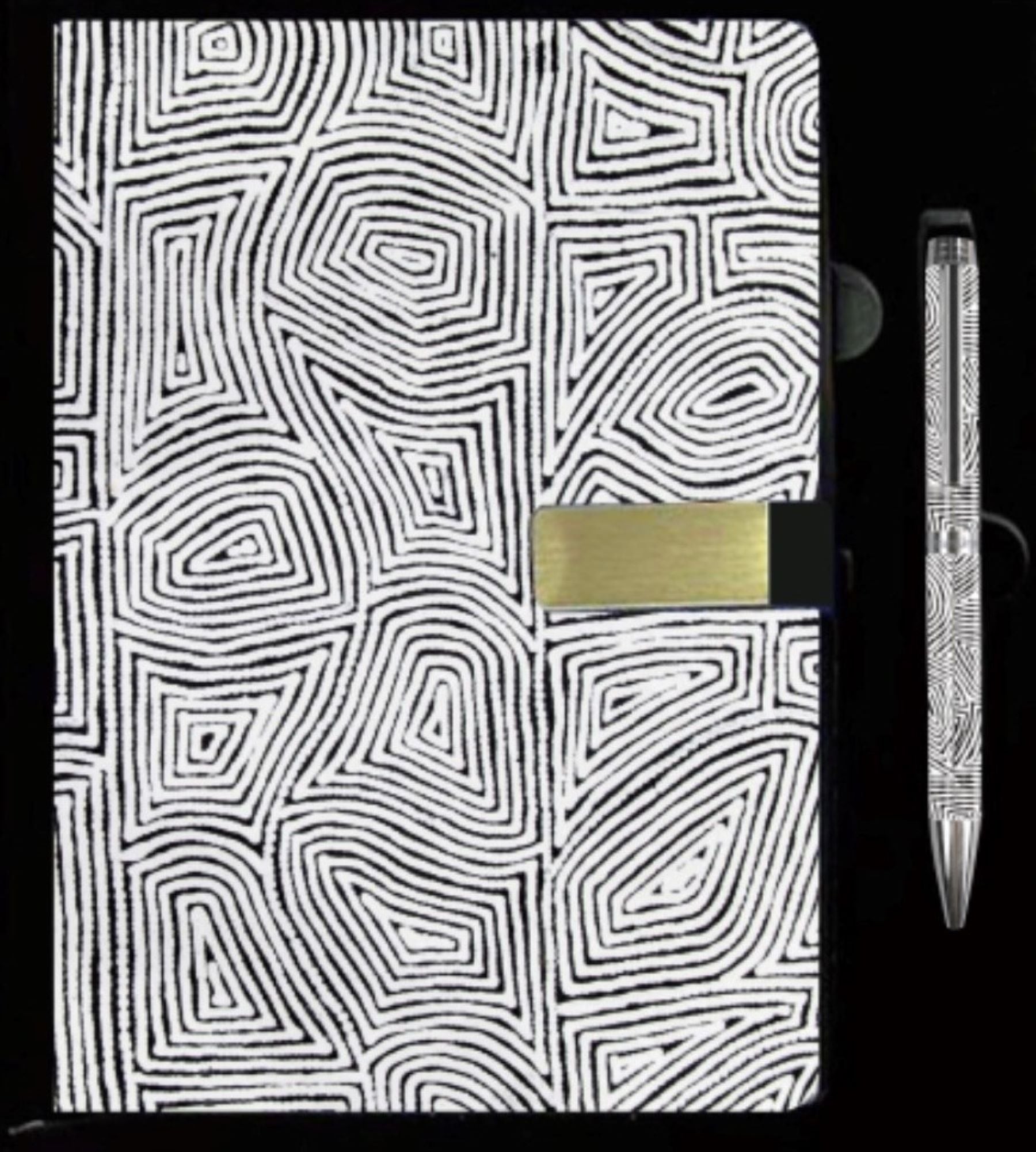 🎁 Aboriginal Notebook and Ballpoint Pen Set (100% off)