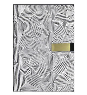 Notebook with aboriginal designs