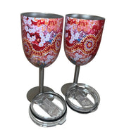 Stainless Steel Wine Glasses